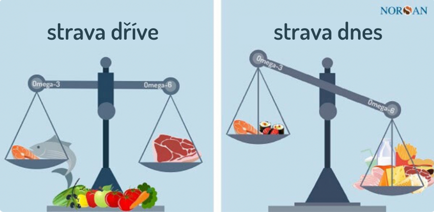 omega 6 & 3 dependancy