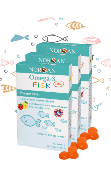 Omega 3 fisk zvykaci bonbony